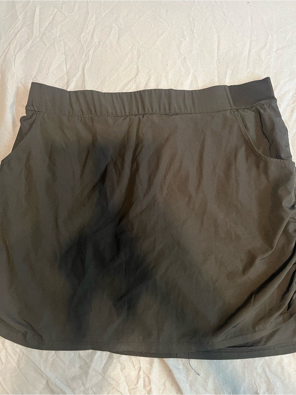 Black Women's Athletic Skort — Lightweight Performance